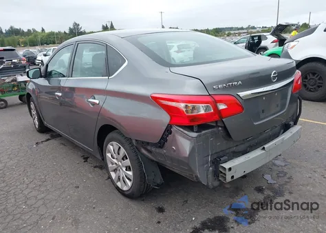 2019 Nissan Sentra S z USA, uszkodzony, nr VIN 3N1AB7AP8KY356405
